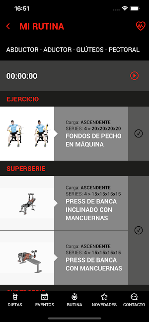 DC Fitness Screenshot 1