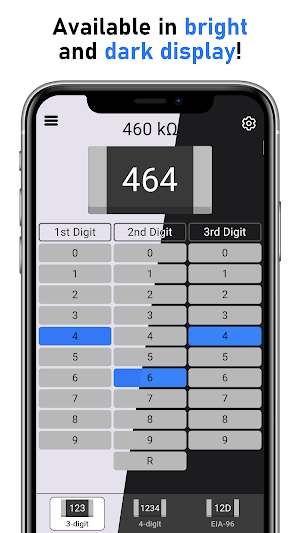 SMD Resistor Calculator Screenshot 2