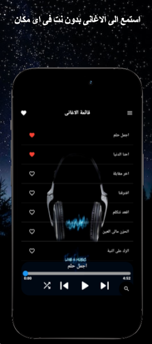 اغانى تامر عاشور بدون نت Screenshot 2