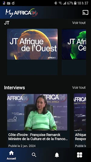 MyAfrica24 Screenshot 0