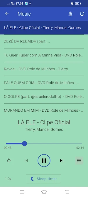 Tierry Musica Offline Screenshot 2