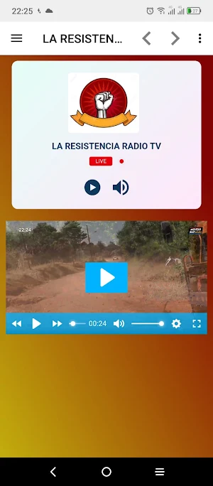 LA RESISTENCIA RADIO TV Screenshot 1