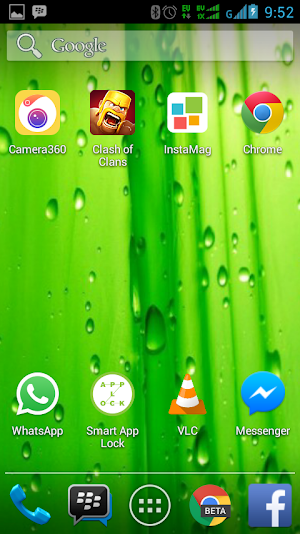 Tema Transparan Screenshot 0