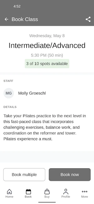 The Pilates Collective Screenshot 2