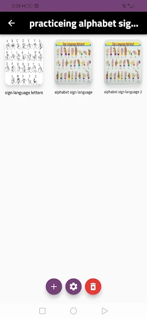 alphabet : sign language (asl) Screenshot 2