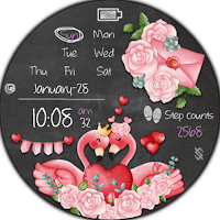 BFF6 - Flamingo Valentine Day