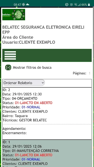 BELATEC SEGURANÇA ELETRÔNICA Screenshot 0