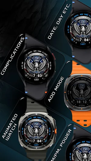USA 250th Year Watch Face 158 Screenshot 1