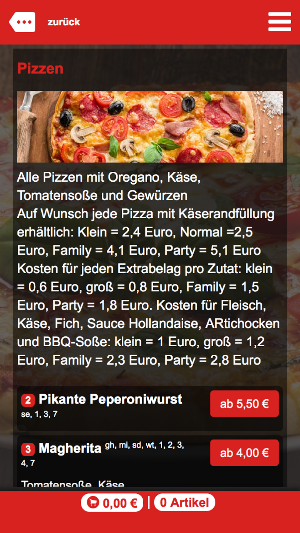 Pizzeria Picco-Bello Screenshot 3