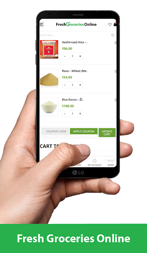 Fresh Groceries Online Screenshot 2