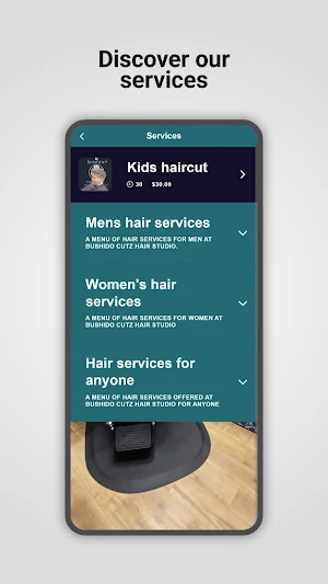 Bushido Cutz hair studio Screenshot 1