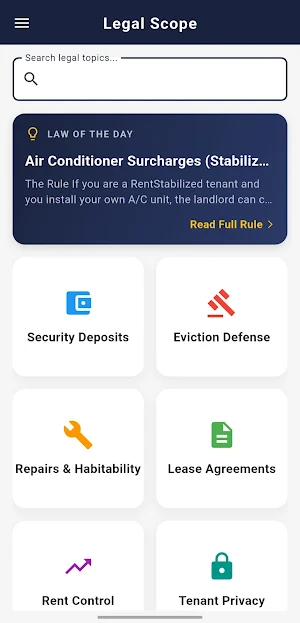 Legal Scope Screenshot 0