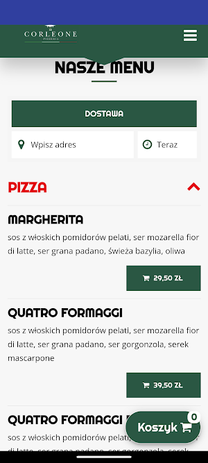 Corleone Pizzeria Koszalin Screenshot 0
