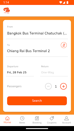 Thaibus Tour Screenshot 1