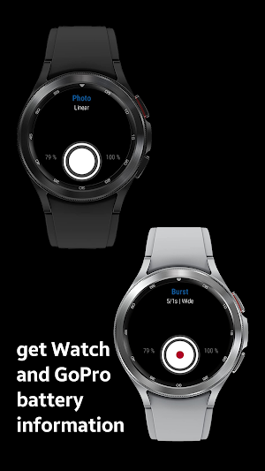 EasyBlack10 for GoPro, WearOS Screenshot 3