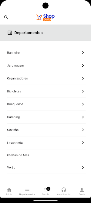 Loja Shop Certo Screenshot 1