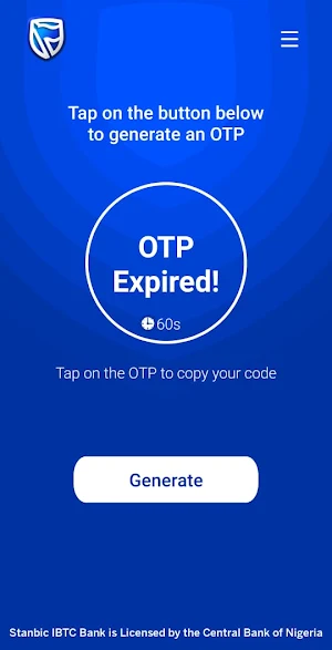 Stanbic IBTC E-token Screenshot 2