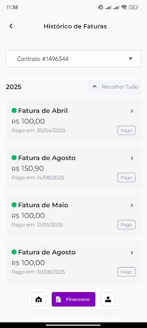 Clicway Fibra Screenshot 1