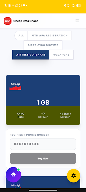 Cheap Data Bundle - Ghana Screenshot 2