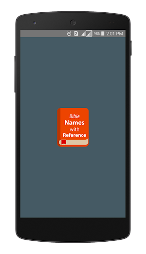 Bible Names with Reference Screenshot 0