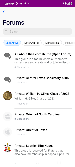 USC PHA Connect Screenshot 1