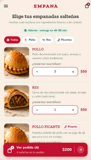 Empaná Screenshot 2