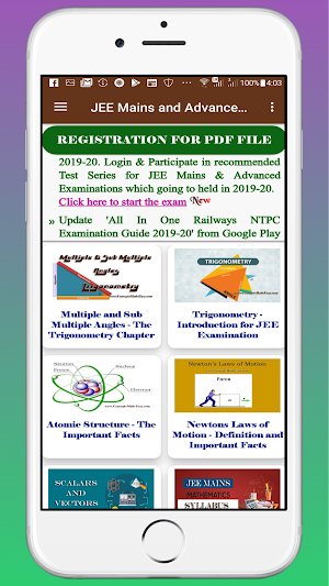 JEE Main Examination Guide | T Screenshot 3