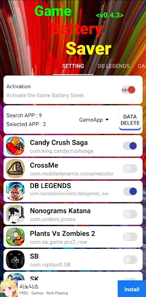 Game Battery Saver Screenshot 0