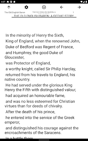 Book, The Old English Baron Screenshot 3