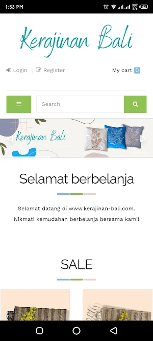 Kerajinan Bali Screenshot 0