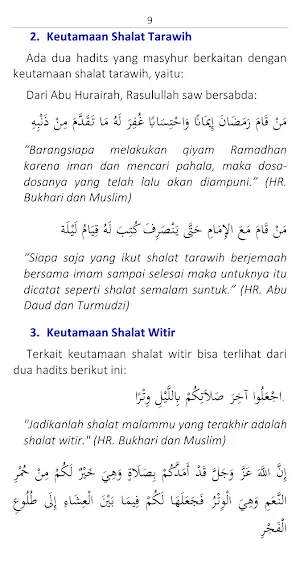 Bekal Ramadhan Tarawih & Witir Screenshot 3