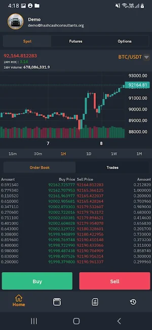 MERONEUM EXCHANGE Screenshot 2