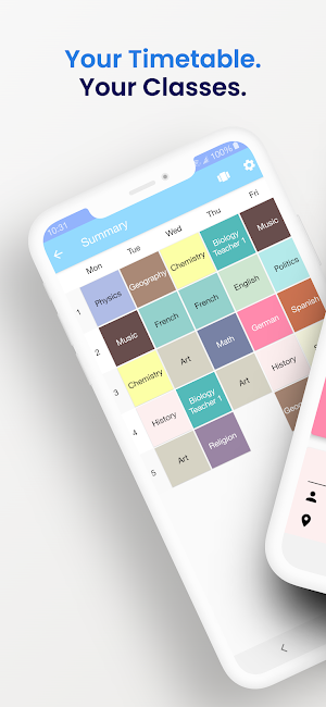 Class Timetable Planner Screenshot 0