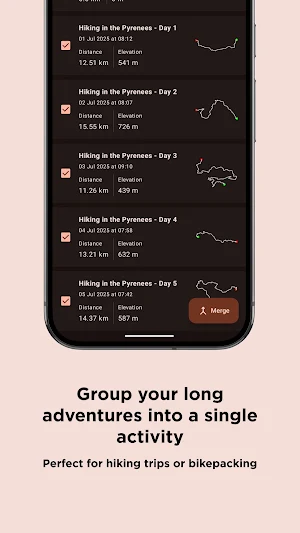 Sport Track Merger Screenshot 3