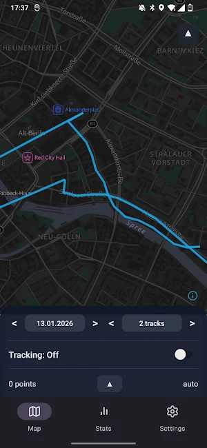 Dawarich Screenshot 1