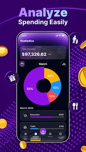 Spend Cash Flow Tracker Screenshot 1