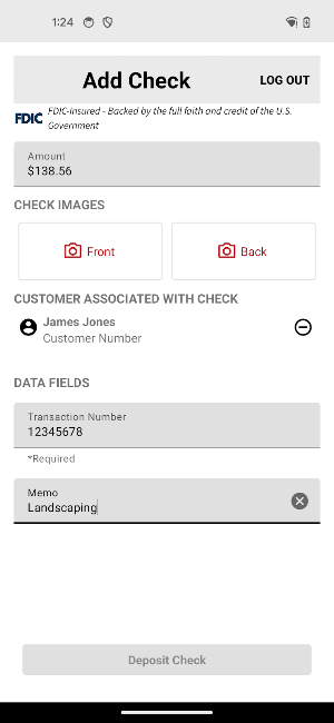 Mascoma Bank mRDC for Business Screenshot 3