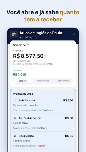 Kipago: fiado e cobranças Screenshot 0