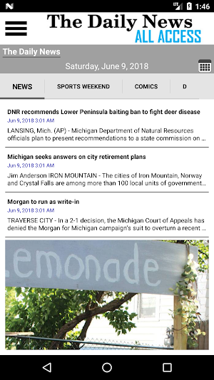 The Daily News All Access Screenshot 2