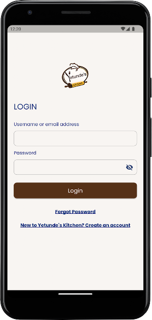 Yetunde's Kitchen Screenshot 1