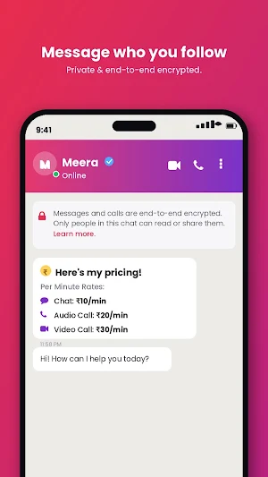 Tringo: Private Paid Messenger Screenshot 2