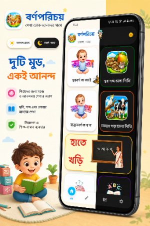 বর্ণপরিচয় – Bangla Alphabet Screenshot 0