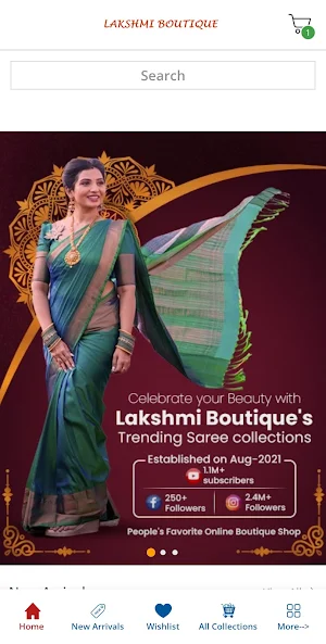 Lakshmi Boutique Screenshot 0