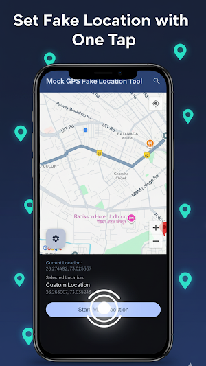 Mock GPS Fake Location Screenshot 0