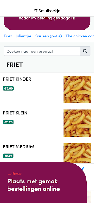 Frituur 't Smulhoekje Screenshot 1