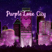 City Theme-Purple Love City-