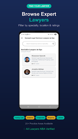 AskLegal Screenshot 1