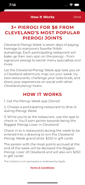 Cleveland Pierogi Week Screenshot 1