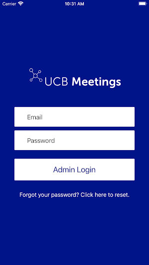 UCB Meetings Screenshot 0