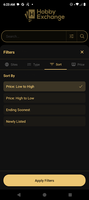 HobbyExchange Screenshot 1